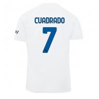 Inter Milan Juan Cuadrado #7 Replica Away Shirt 2023-24 Short Sleeve